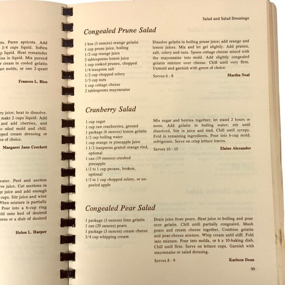 The Nashville Cookbook Area Home Economics Association 1977 Third Printing - Picture 8 of 12